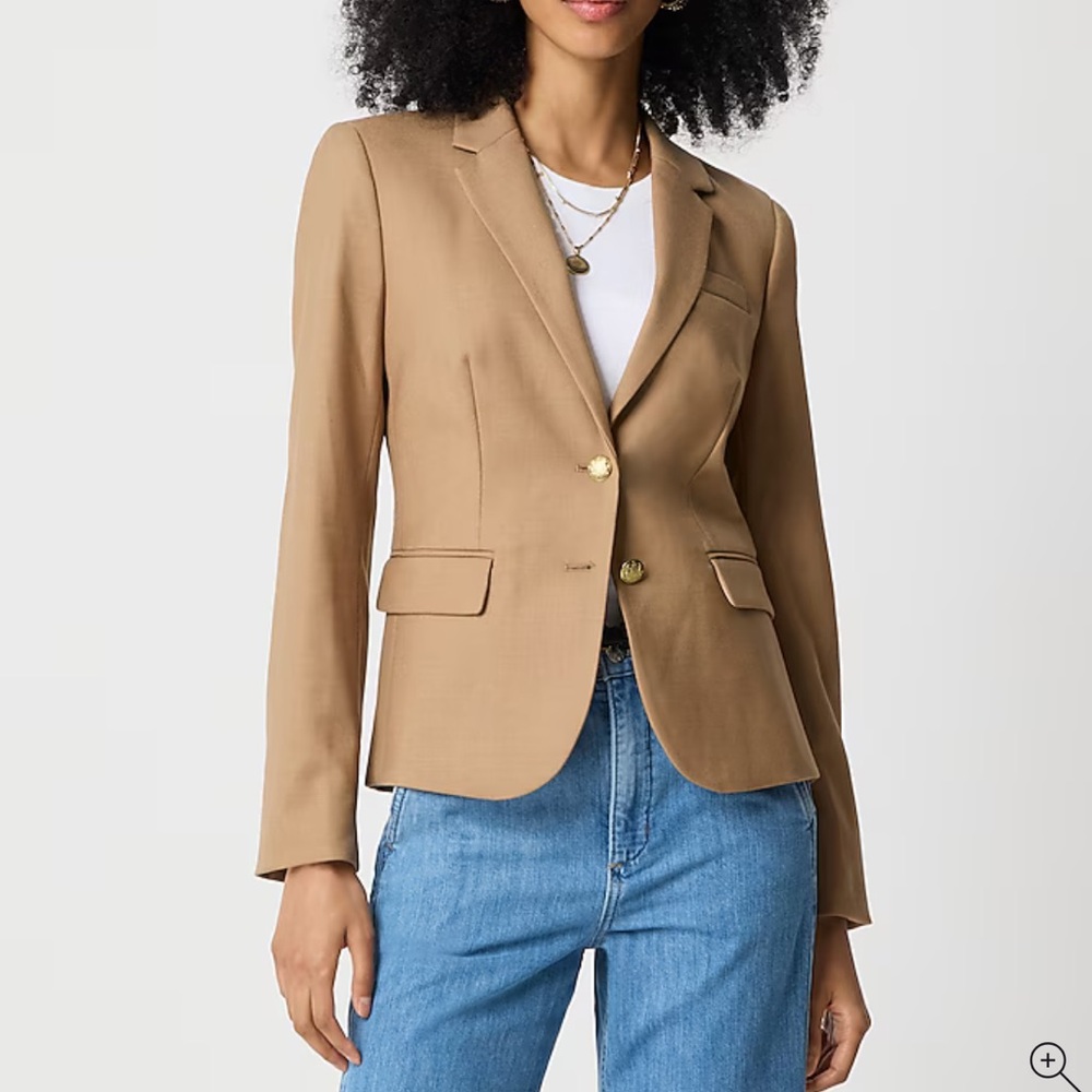 J. Crew Camel Schoolboy Blazer Jacket